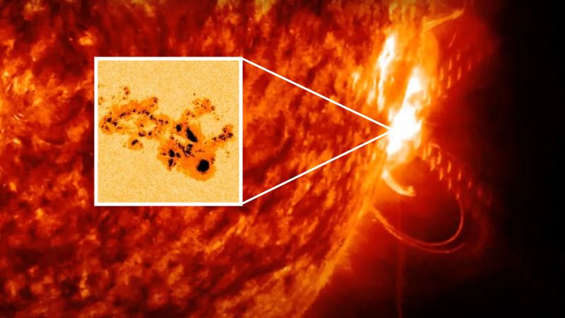 Giant sunspot that triggered recent solar ‘superstorm’ shot out nearly 1,000 flares and a secret X-rated explosion, record-breaking study reveals