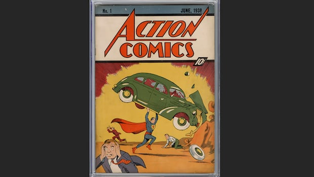 This rare Superman comic was once stolen from Nicolas Cage. It just sold for $15 million