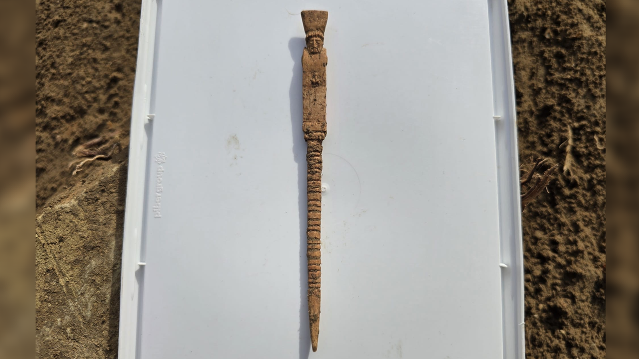 Dionysus and his erect penis depicted on 2,500-year-old bone stylus found in Sicily