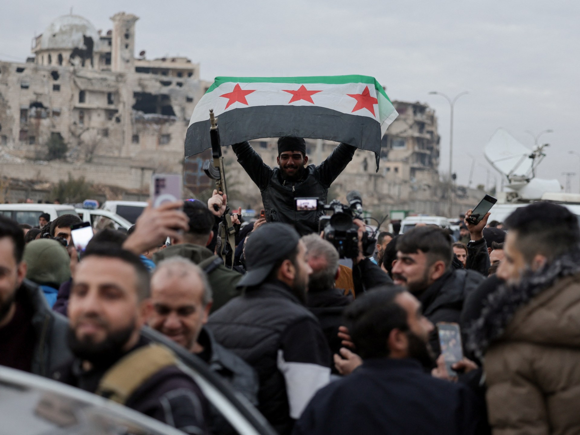 Last Kurdish-led SDF fighters leave Syria’s Aleppo after days of clashes