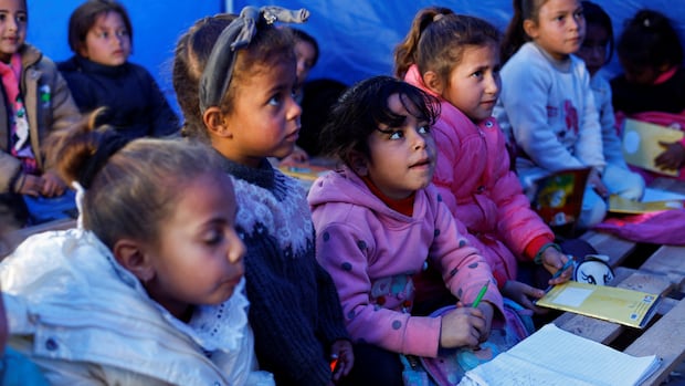 They’re strapped for supplies, and danger looms. But Gaza’s children are thrilled to be back in school