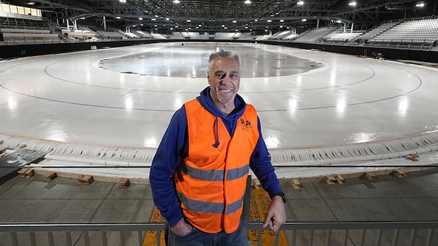Canadian ice master makes Olympic history with 1st indoor temporary speed skating rink