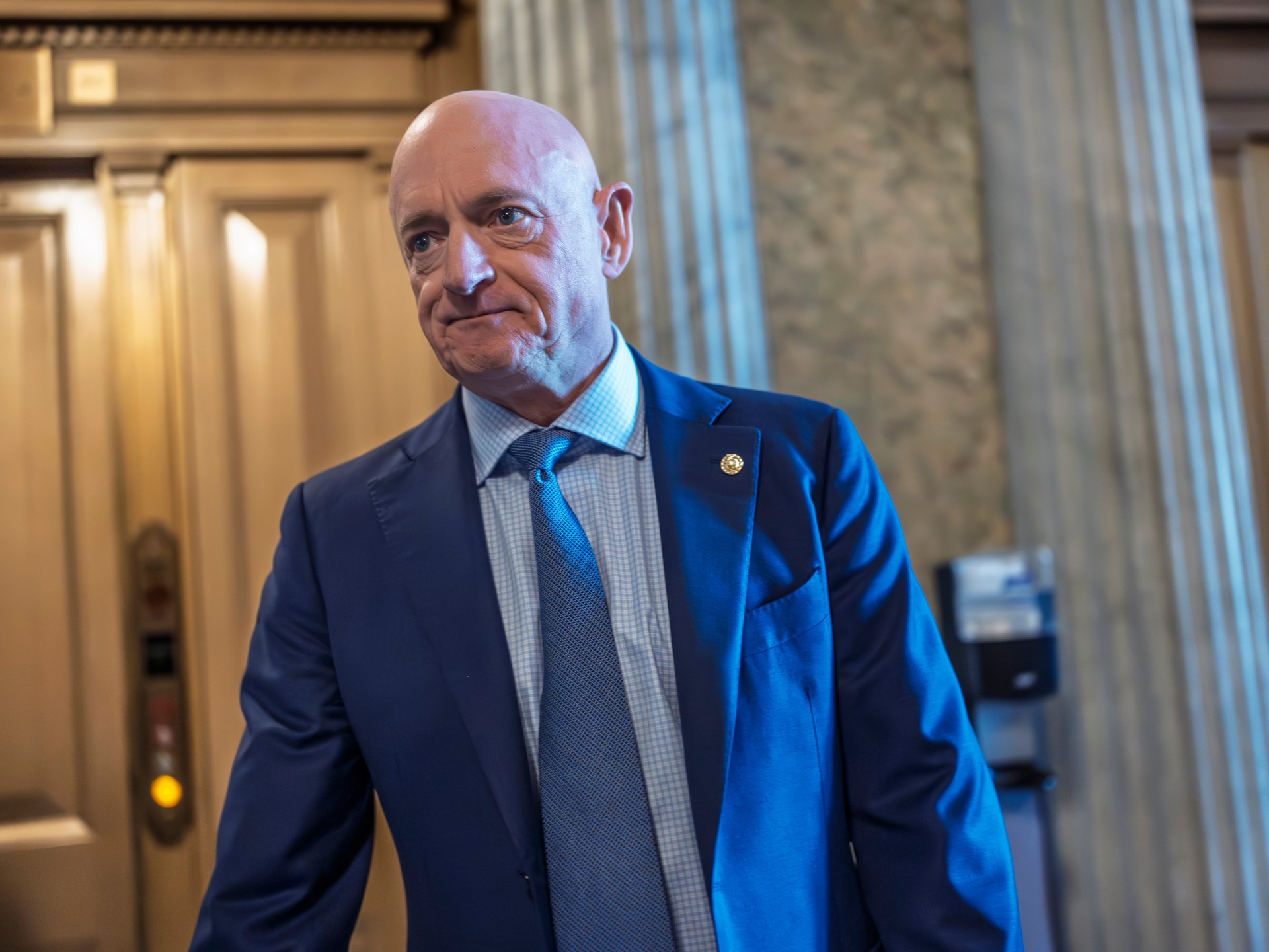 Senator Mark Kelly sues US Defense Department for ‘punitive retribution’
