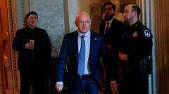 Senator Mark Kelly sues Defence Secretary Pete Hegseth over attempted demotion