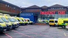 Critical incidents declared at two hospital trusts