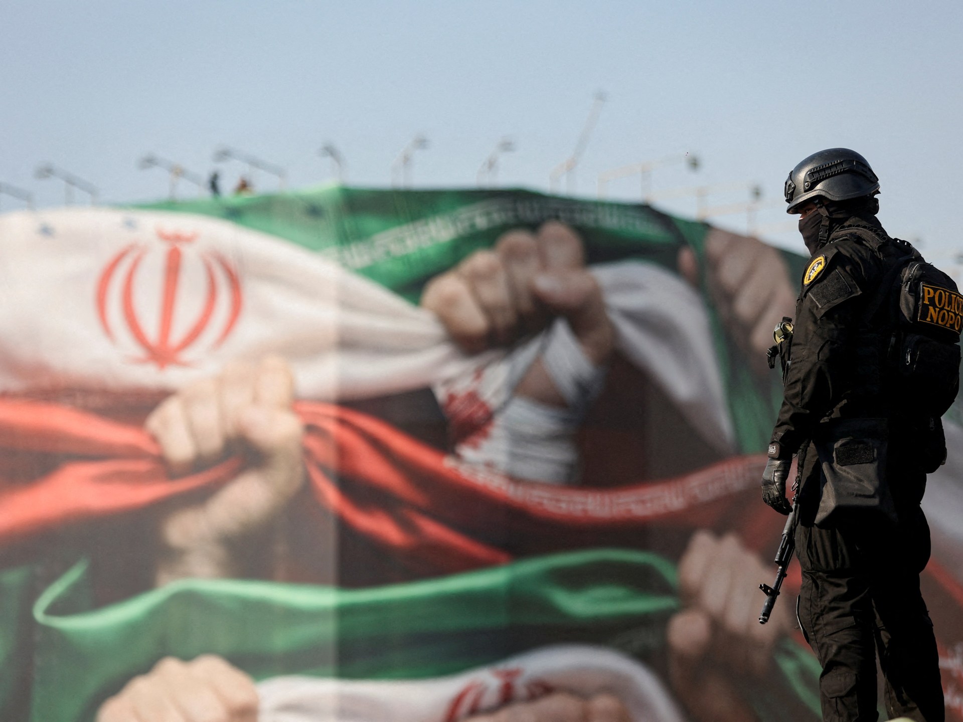 Iran protests LIVE: Tehran says Trump encouraging political destabilisation