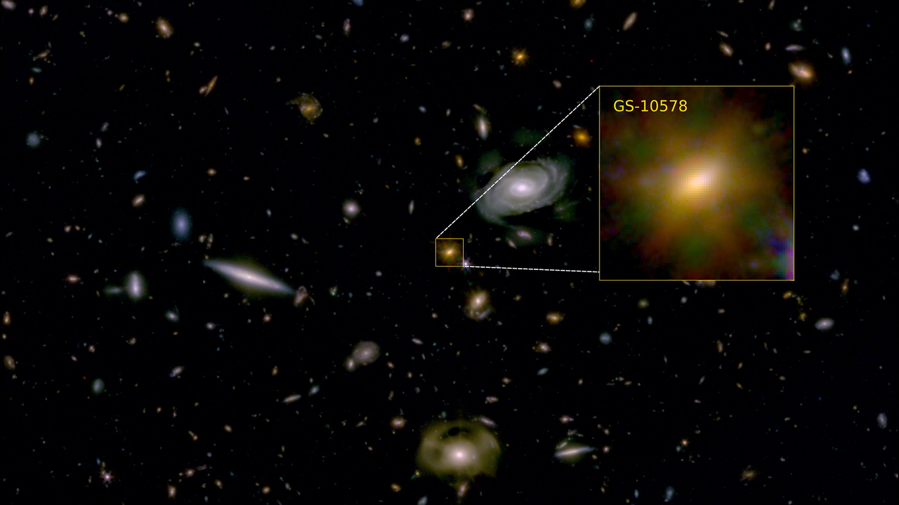 Strange, ‘starved’ galaxy died ‘a death of 1,000 cuts’ in the ancient universe, JWST reveals