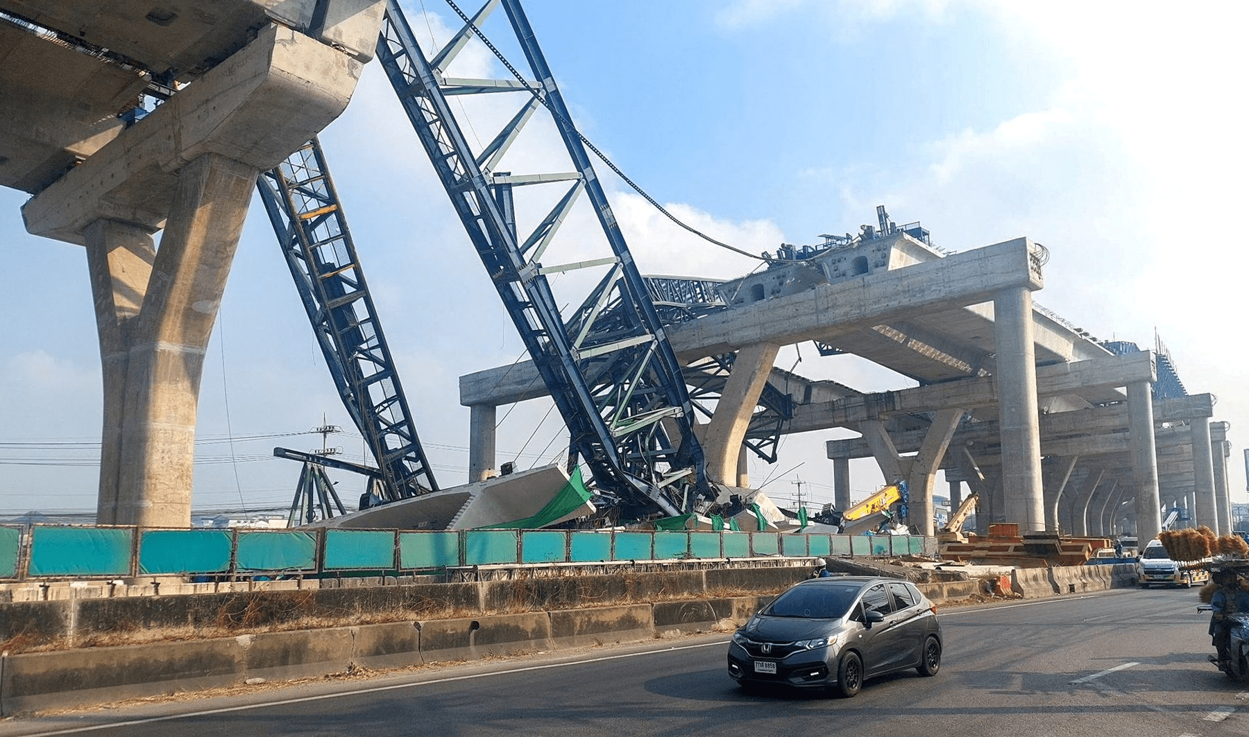 Construction firm in spotlight after deadly Thailand crane collapses