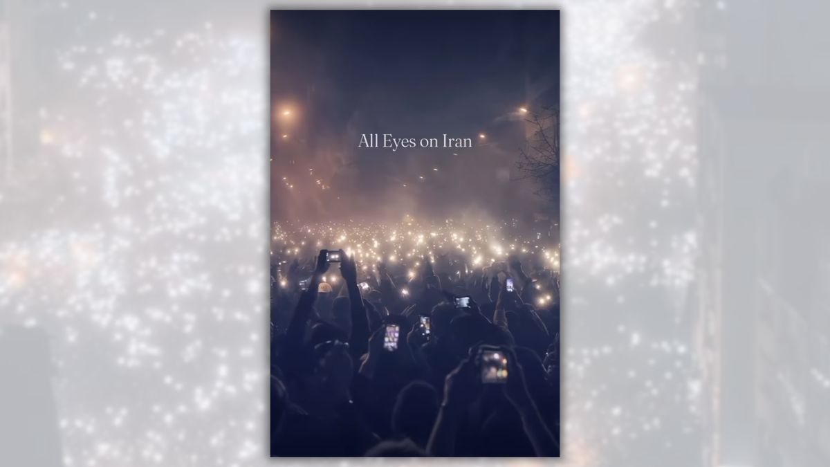 Watch out for this video depicting people marching through Iranian city amid nationwide protests