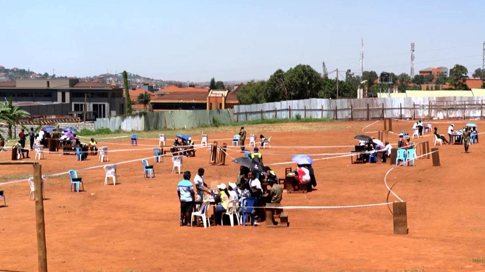 Polls close in Uganda presidential election as internet blackout continues