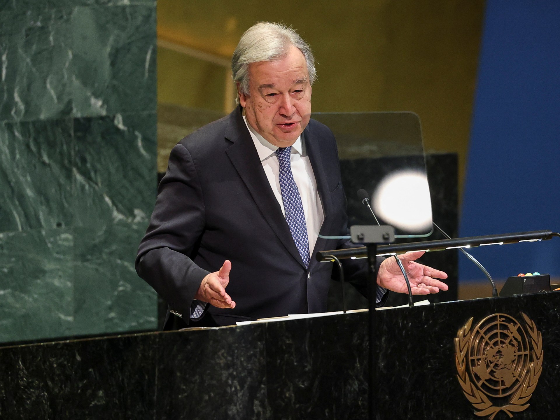 UN chief’s last annual speech slams world leaders for lack of cooperation