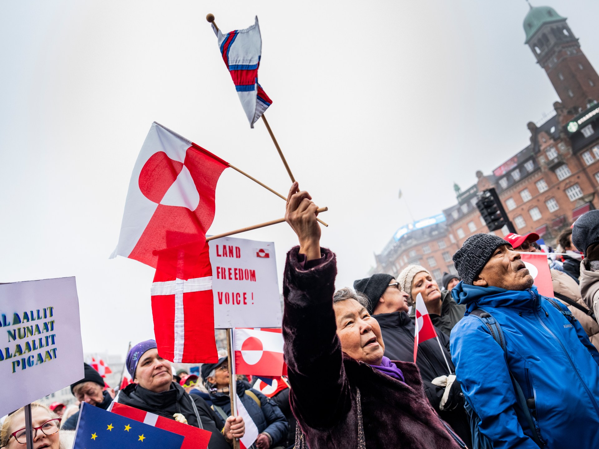Thousands join ‘Hands off Greenland’ protests amid Trump’s takeover threats