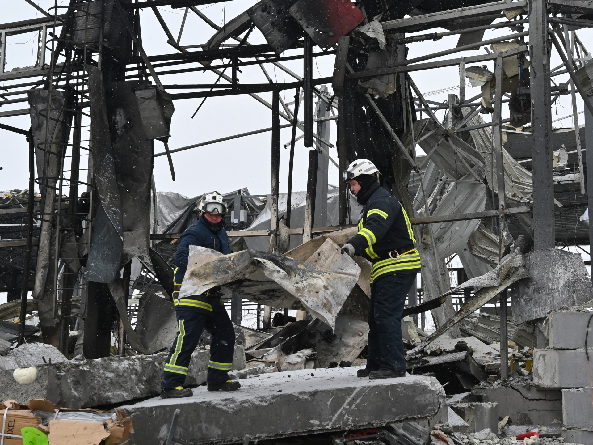 Two killed, dozens wounded in large Russian drone attacks across Ukraine