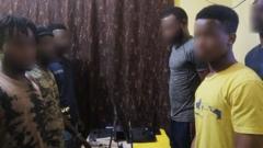 Ghana arrests Nigerians accused of running cyber-crime networks