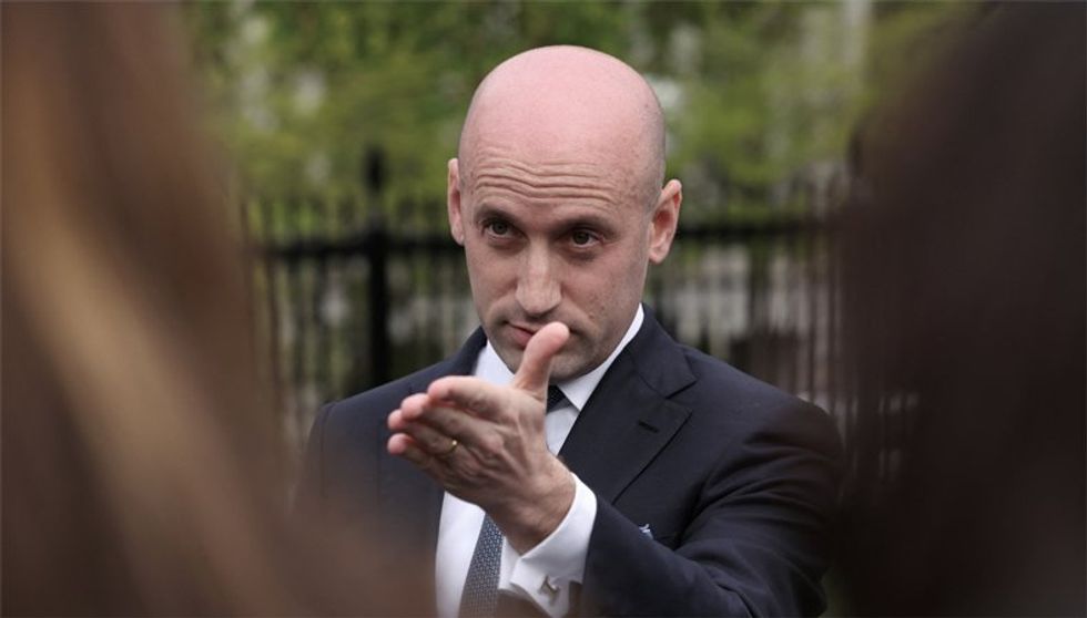 Stephen Miller uses podcaster freak out to claim MN cops have been ordered to ‘surrender’