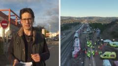 At the scene of Spain’s worst rail disaster in over a decade