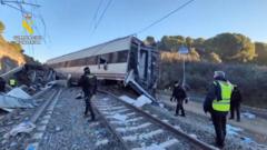Spain to hold three days of mourning for victims of high-speed train crash