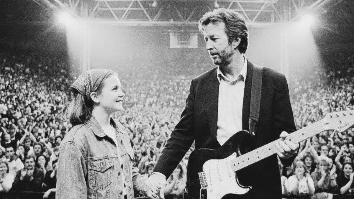 Claim Eric Clapton invited deaf teen onstage hits bum note