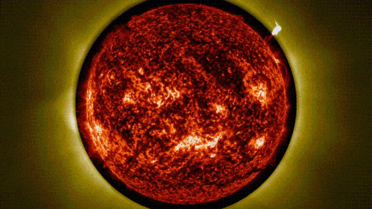 Stunning time-lapse video captured using ‘artificial eclipse’ shows 3 massive eruptions on the sun