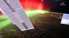 Watch: Russian cosmonaut captures stunning aurora from space