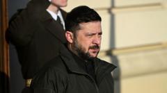 Zelensky and Trump to meet as US envoy says ending war with Russia down to one issue