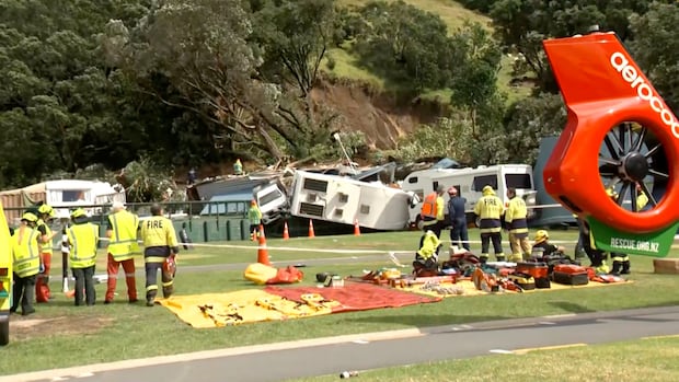 Rescue efforts underway after landslides hit New Zealand campground and house