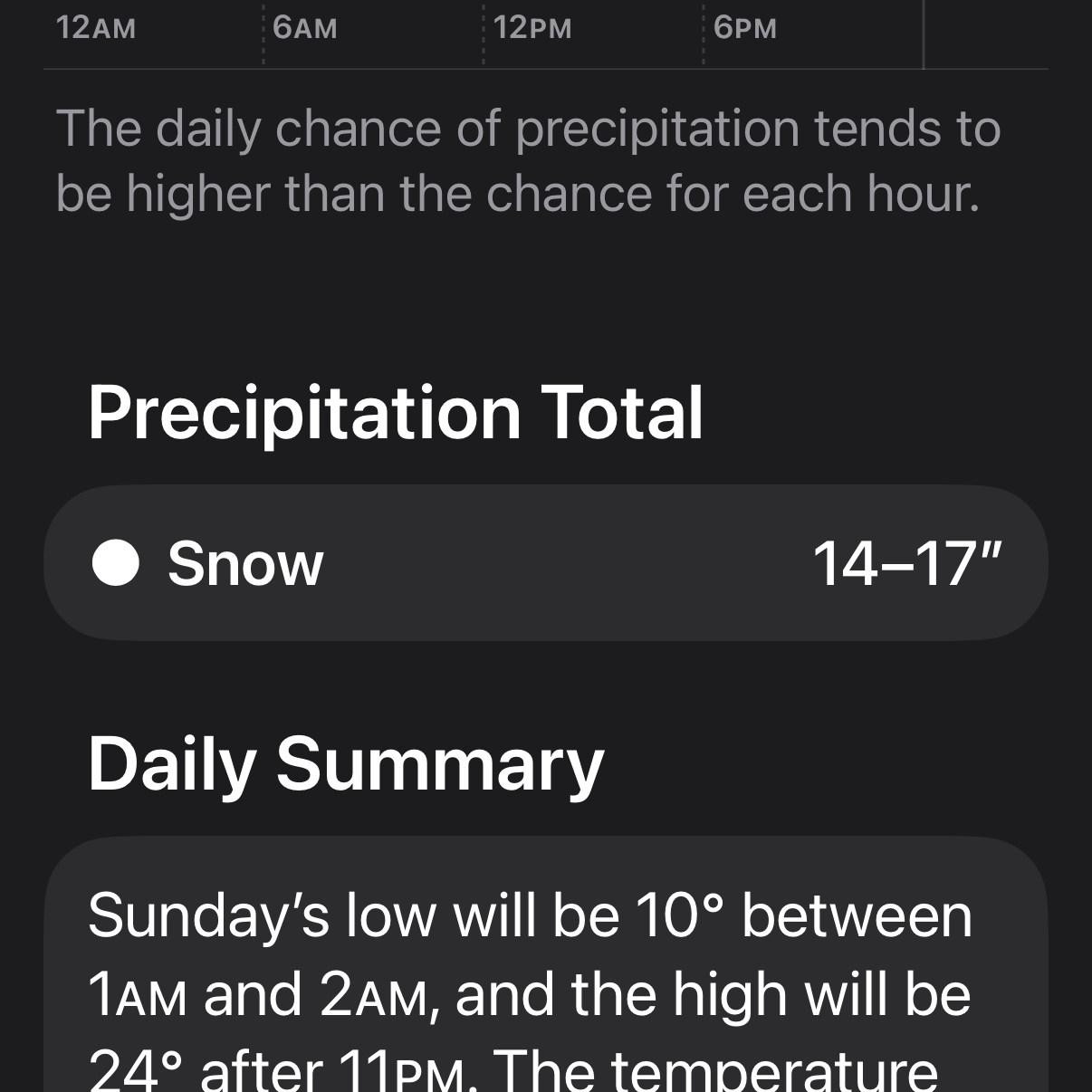 Why iPhone and Android Weather Apps Are Freaking Out About Winter Storm Forecasts