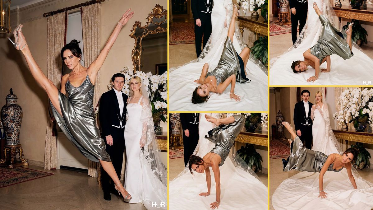 Do photos show Victoria Beckham’s ‘inappropriate’ dance at son Brooklyn’s wedding?