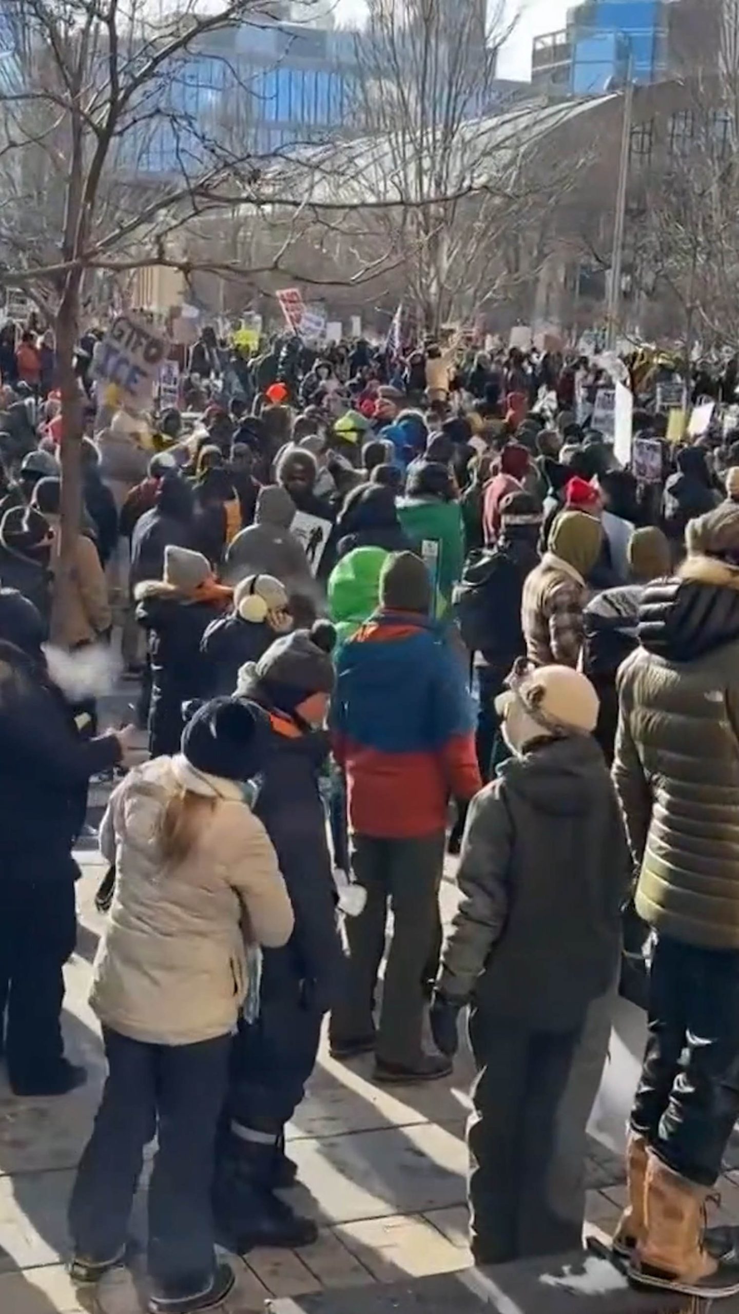 Thousands protest ICE in Minnesota