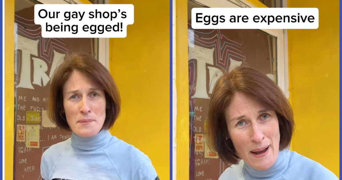 “We’re still gay & we’re still fabulous”: Shop owners fight vandalism with positivity & humor