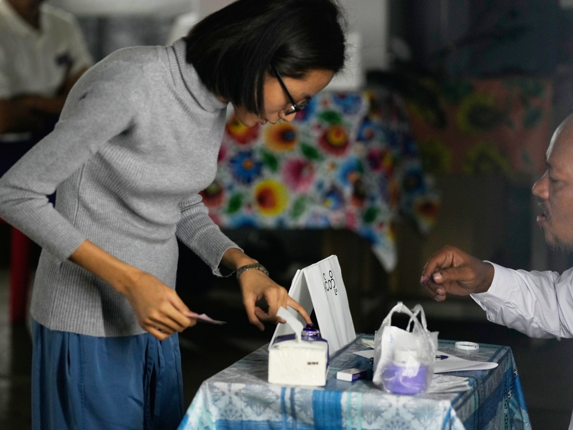 Myanmar holds final election round, military-backed party set to win