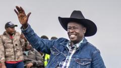 Kenya’s ex-deputy president alleges assassination attempt in church attack