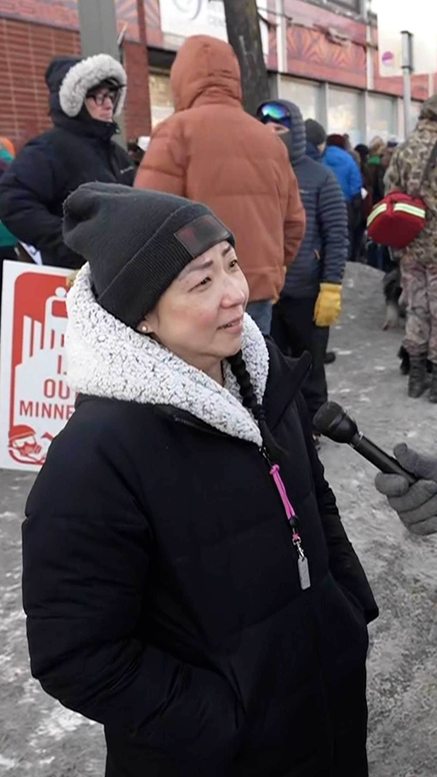 Minneapolis resident reacts to the shooting of Alex Pretti