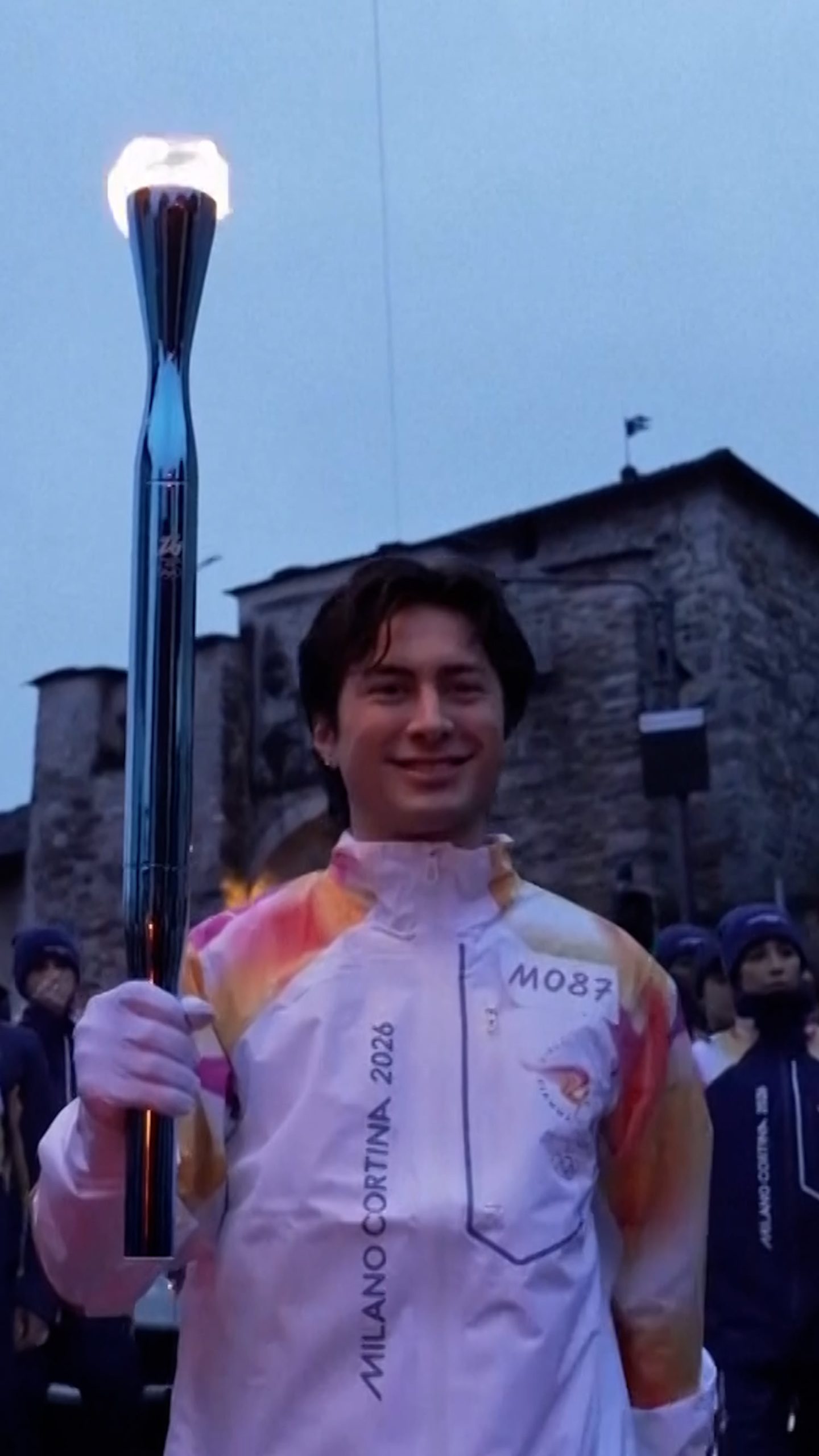 ‘Heated Rivalry’ stars carry the Winter Olympic torch