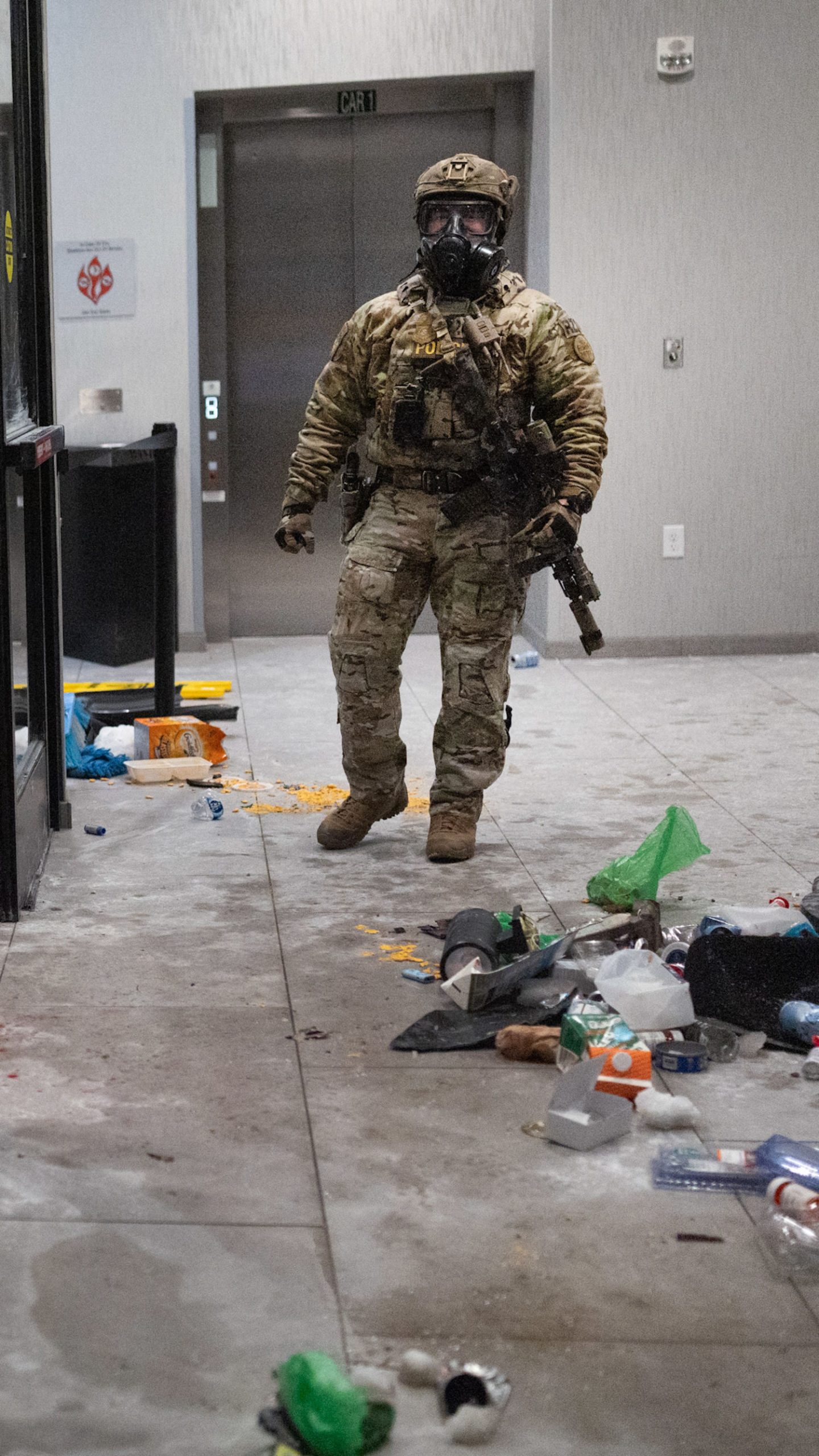 Anti-ICE protesters clash with federal officers