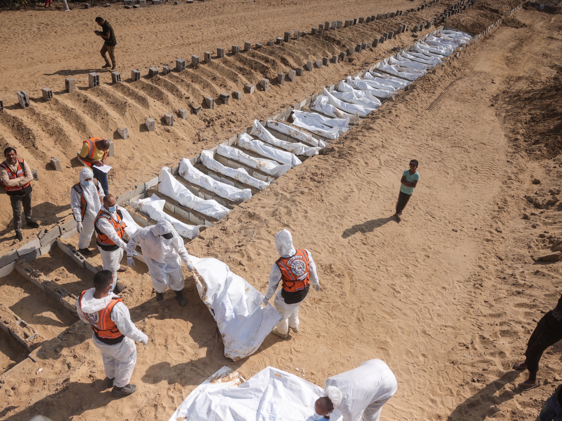 Gaza’s unequal dead: 10,000 Palestinians under rubble, one Israeli captive