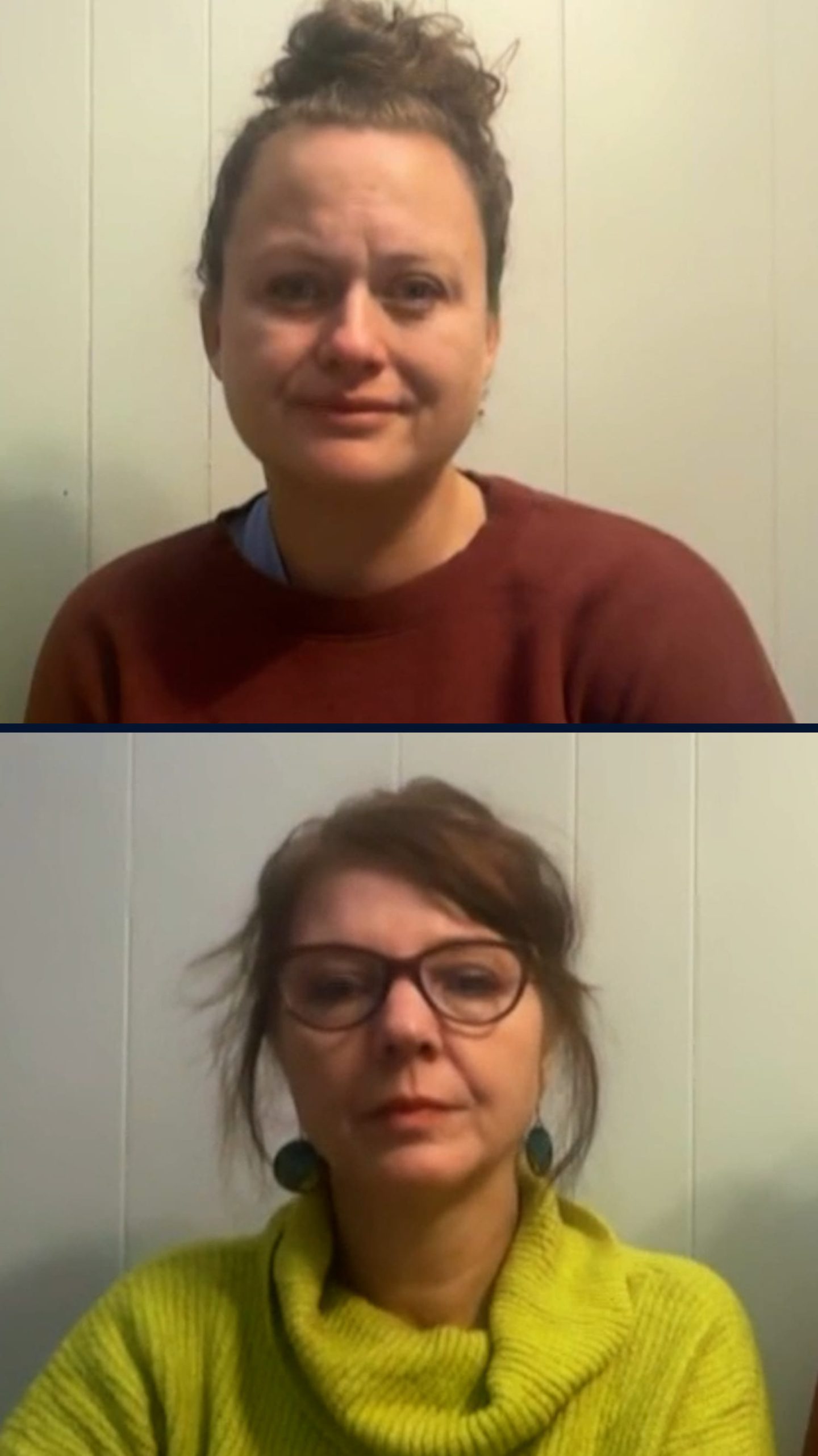 Two women in ICE custody help agent having seizure