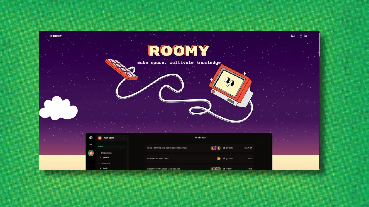 Meet Roomy: An Open-Source Discord Alternative for the Decentralized Web