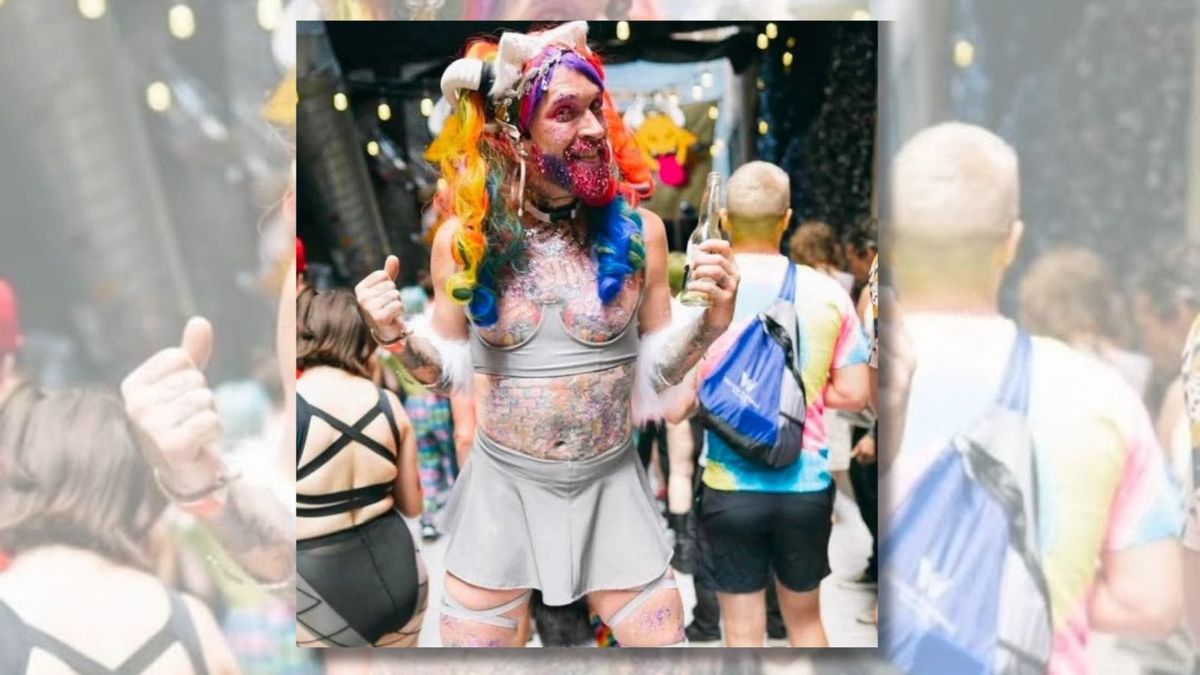 Look out for this photo claiming to show Alex Pretti dressed in drag