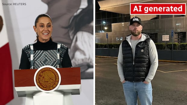 Mexican president blames Meta labelling failure for her use of fake Ryan Wedding image