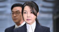 South Korea’s ex-first lady jailed for 20 months for bribery