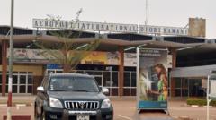 Heavy gunfire and blasts heard near airport in Niger’s capital
