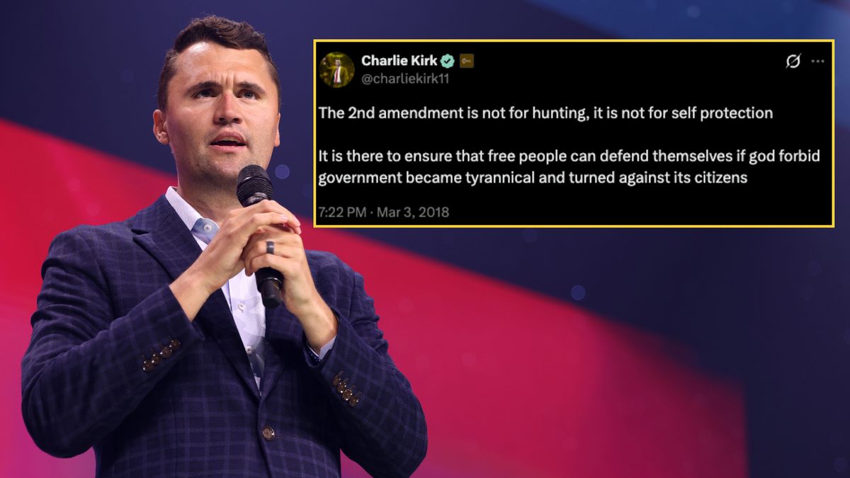 Charlie Kirk once said 2nd Amendment is for citizens to ‘defend themselves’ against tyrannical government