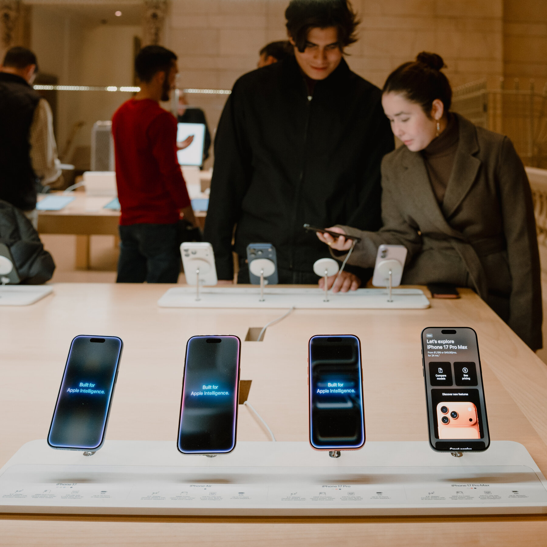 Apple Reports Record iPhone Sales Amid Holiday Bump