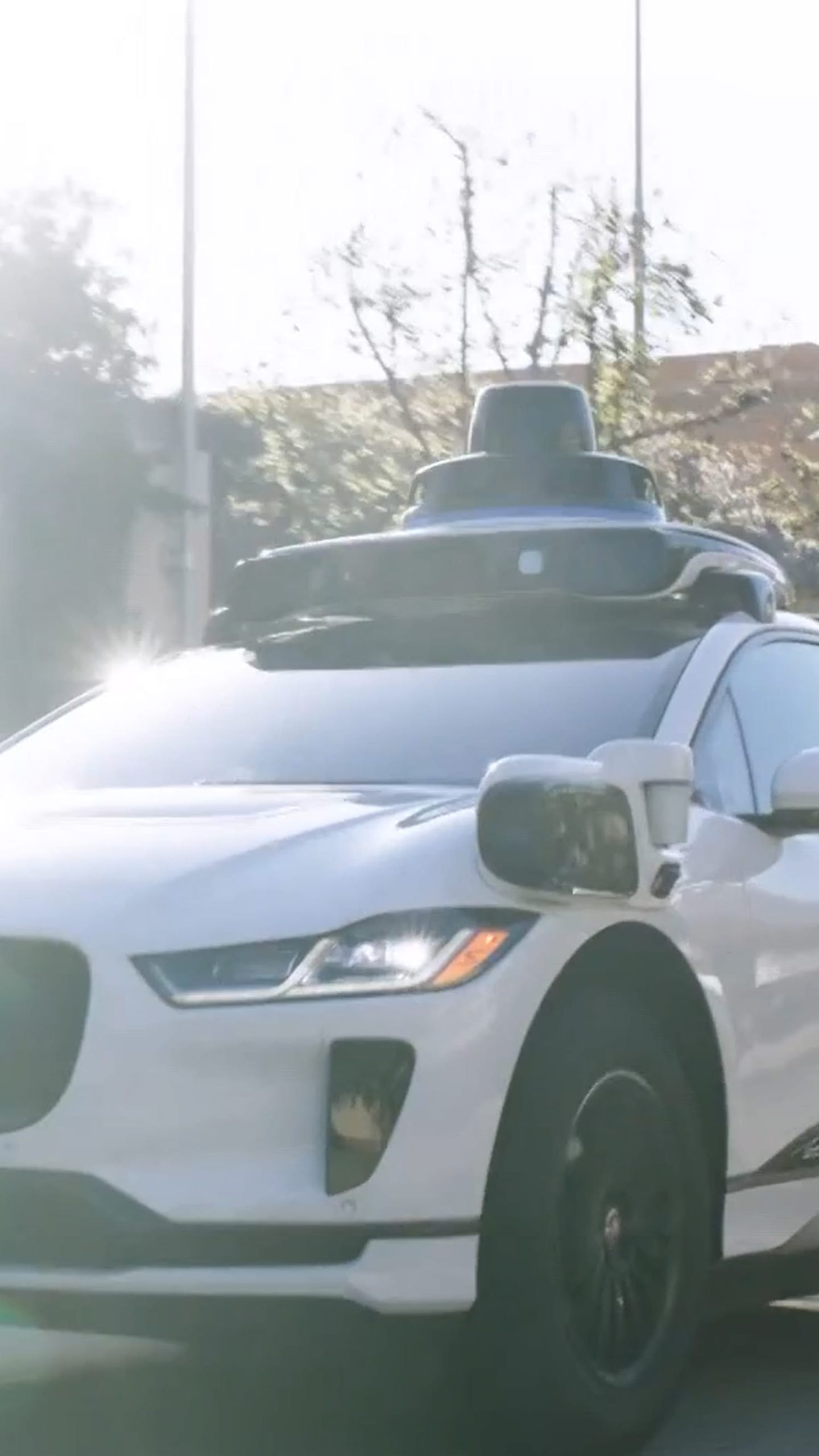 Driverless Waymo car hits child in California