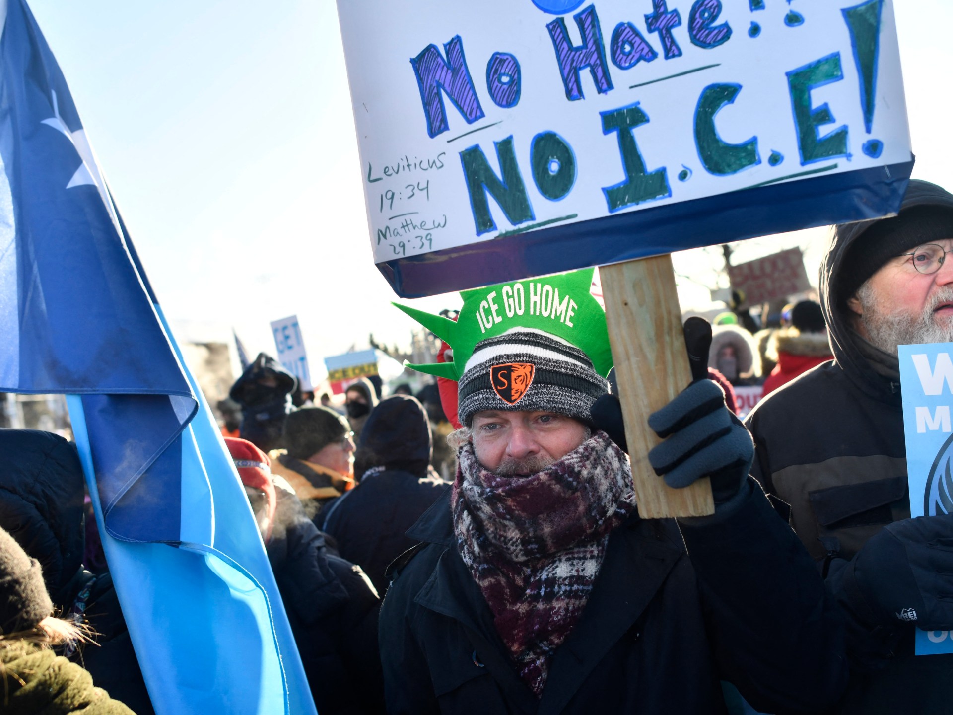 US judge declines to halt immigration surge in Minnesota amid protests
