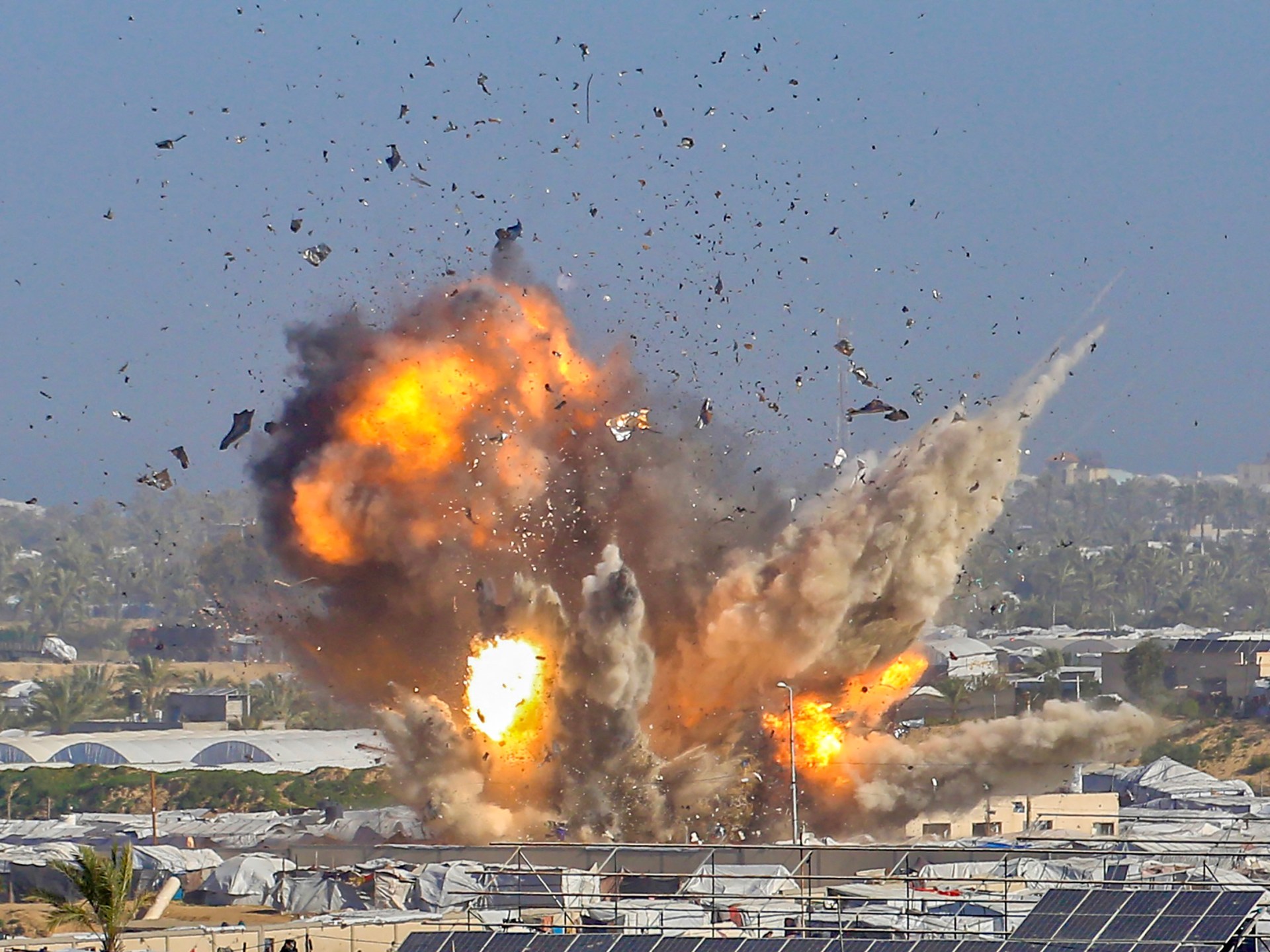 Week in pictures: From Israel’s Gaza killings to Russian strikes in Ukraine