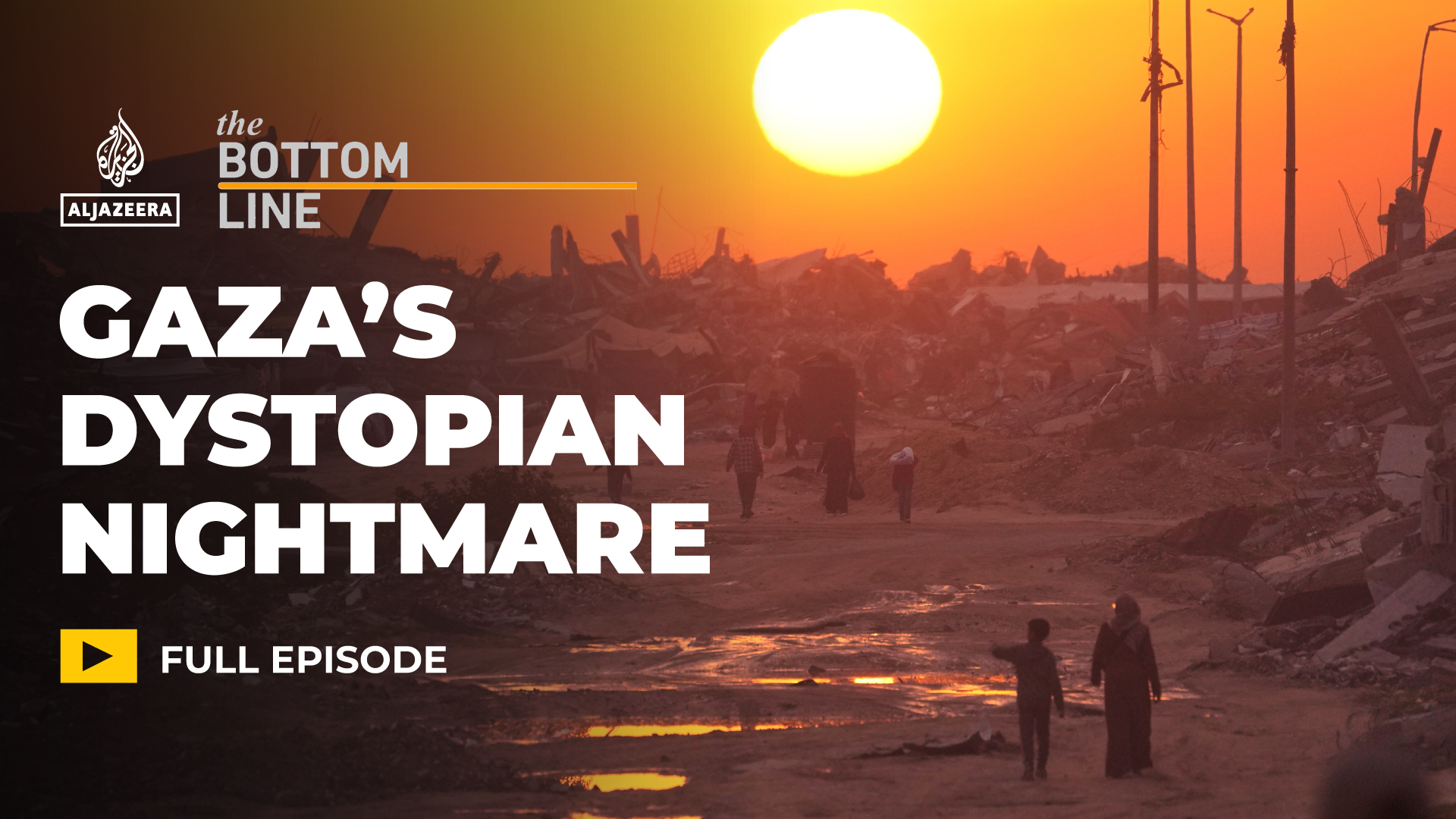 Gaza’s daily nightmare vs US talk of AI-driven smart cities