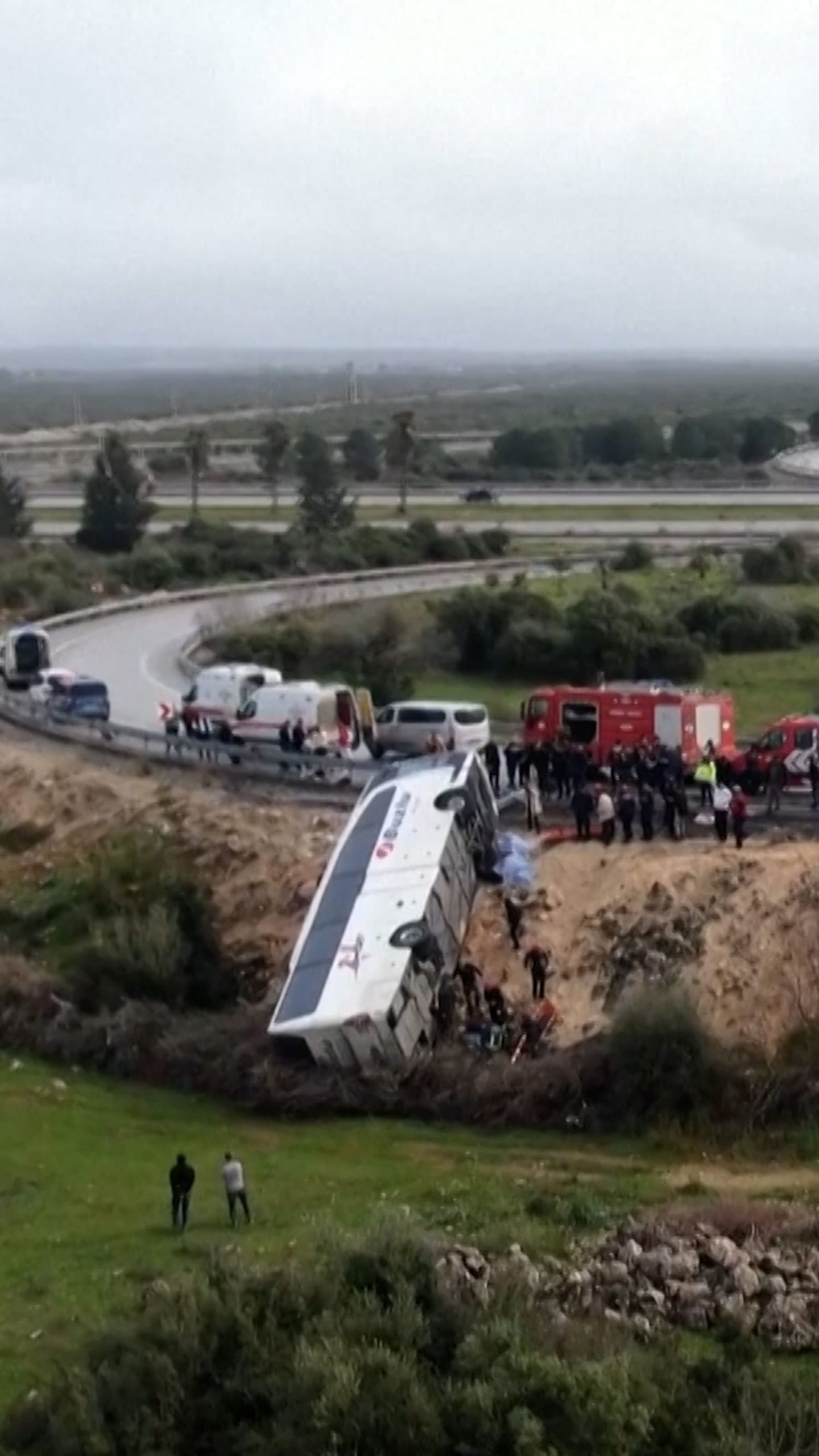 At least nine killed, 26 injured in Turkey bus accident