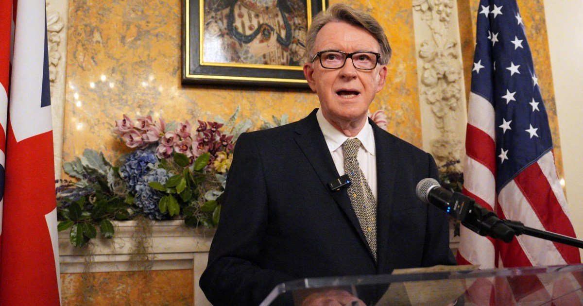 UK’s ex-ambassador Mandelson quits Labour over Epstein links, reports say